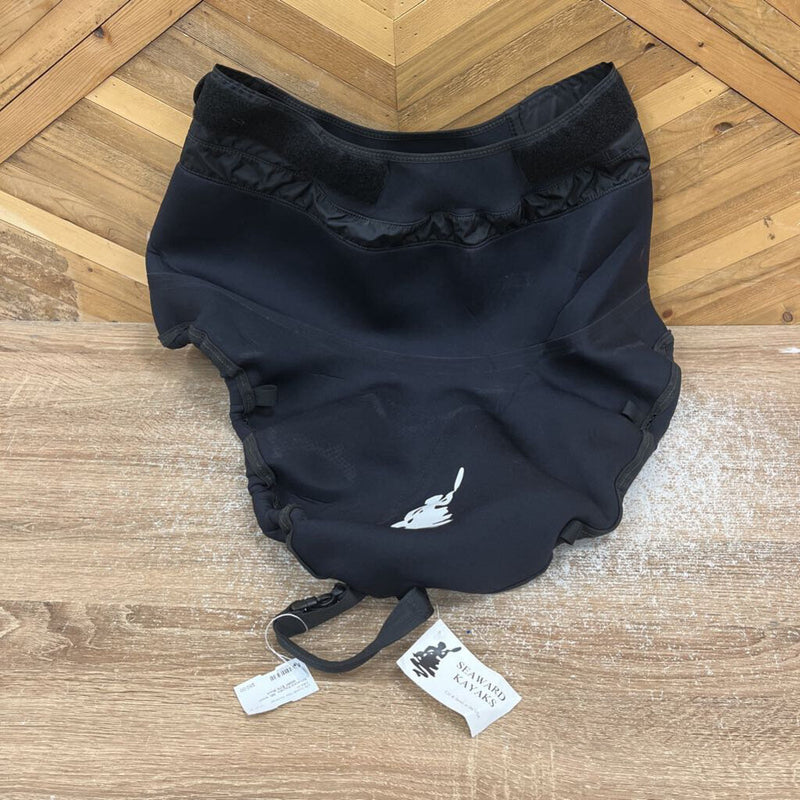 Seaward Kayaks- MD waist skirt- MSRP $176: Black --