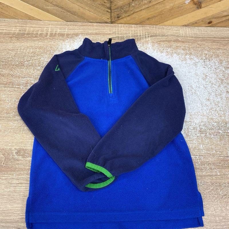 Ripzone- 1/4 zip fleece: Blue/Navy-children-XS Y