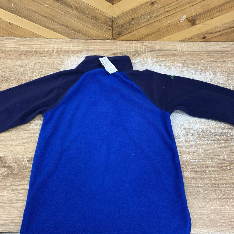 Ripzone- 1/4 zip fleece: Blue/Navy-children-XS Y