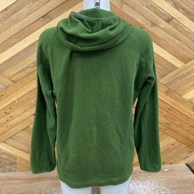 Kathmandu- full zip hooded fleece- MSRP $99: dark green-men-SM