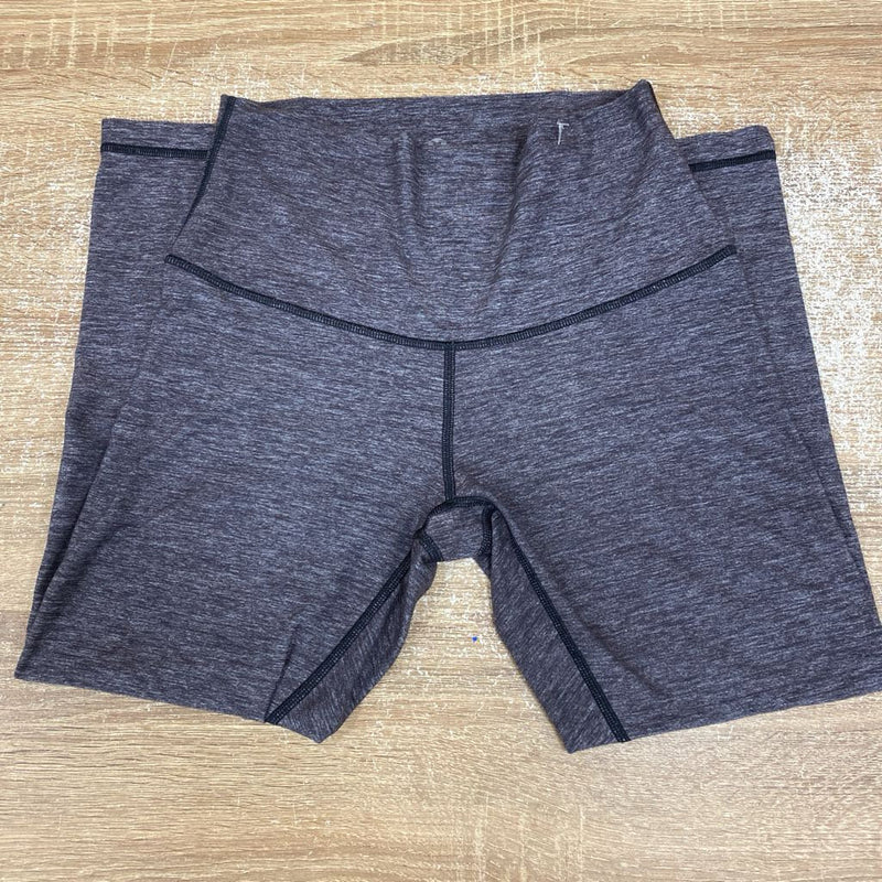 Lululemon- Cropped leggings- MSRP $108: grey-women-MD