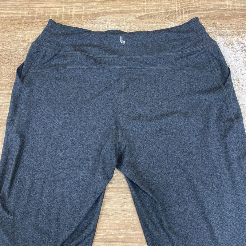 Lululemon- Cropped leggings- MSRP $108: grey-women-MD