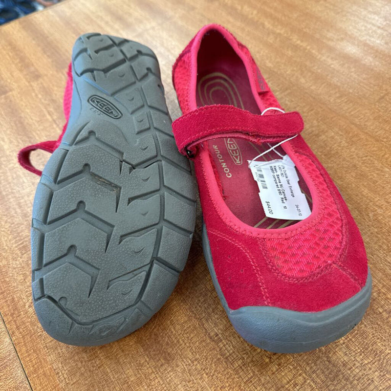 Keen- Sienna MJ Canvas- MSRP compared $160 : Red -women-10