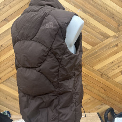 The North Face - Women's 600-Fill Down Vest - MSRP comp $310: Brown-women-MD