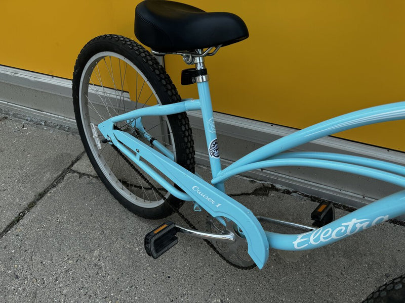 Trek- Electra Cruiser 1 Step-Thru Bike - MSRP $569: Bora Bora Blue-unisex-26