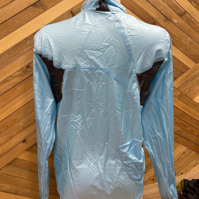 Womens Windbreaker -: Blue-women-MD