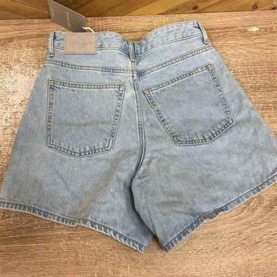 Everlane - Women's A-line Denim Short - MSRP $96: blue-women-26