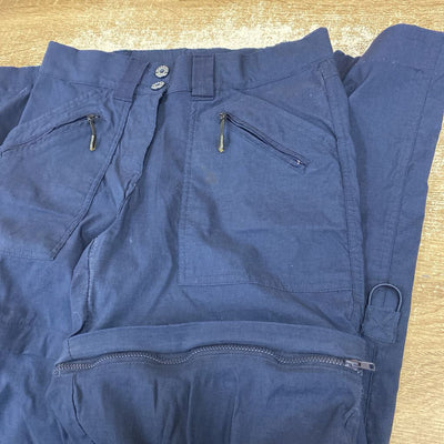 WindRiver - Women's Zip-Off Hiking Pants - MSRP comp $80: Navy-women-6x32