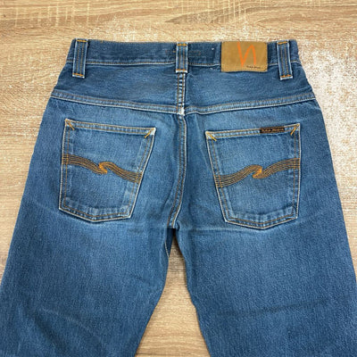 Nudie Jeans - Men's Jeans - MSRP $215: Blue/Yellow-men-30x32