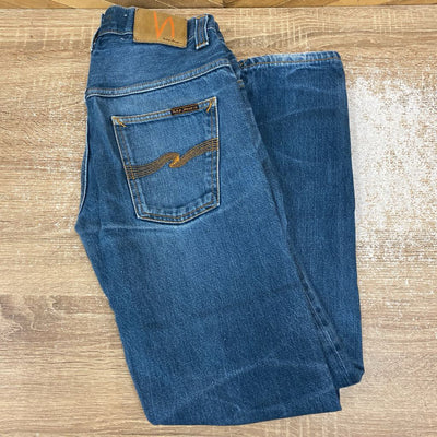 Nudie Jeans - Men's Jeans - MSRP $215: Blue/Yellow-men-30x32