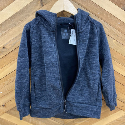 Uniqlo - Kid's Full-Zip Hoodie - MSRP $40: Grey-children-