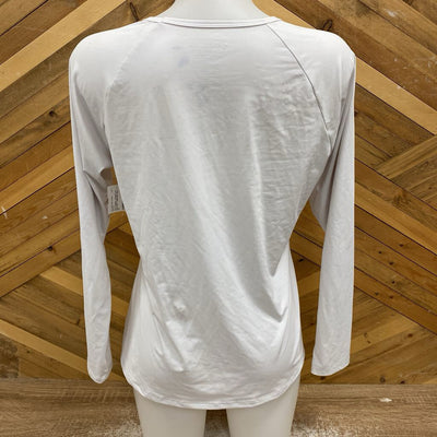 Carve Designs - Women's L/S Swim Shirt - MSRP $94: White-women-LG