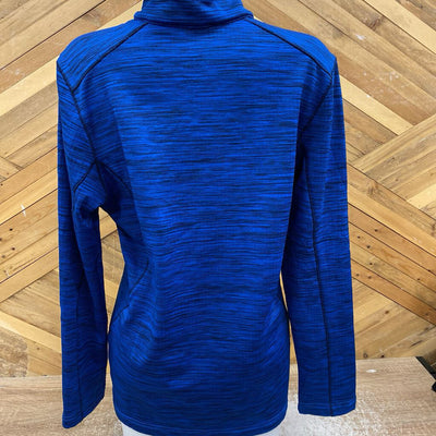 Stormtech - Women's 1/4 Zip Pullover Fleece - MSRP $75: Black / Blue-women-XL