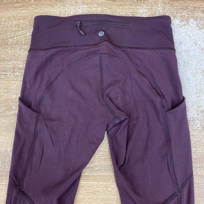 Lululemon - Women's Leggings: Purple-women-4