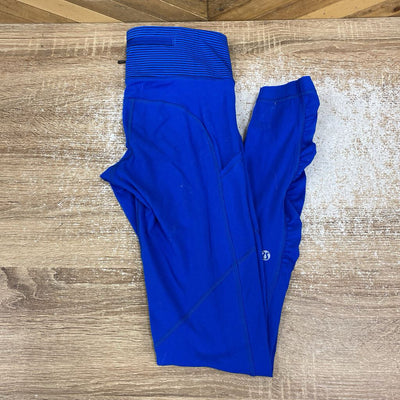 Lululemon - Women's Leggings: Blue-women-4