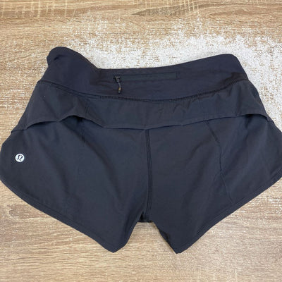 Lululemon - Women's Shorts: Black-women-4