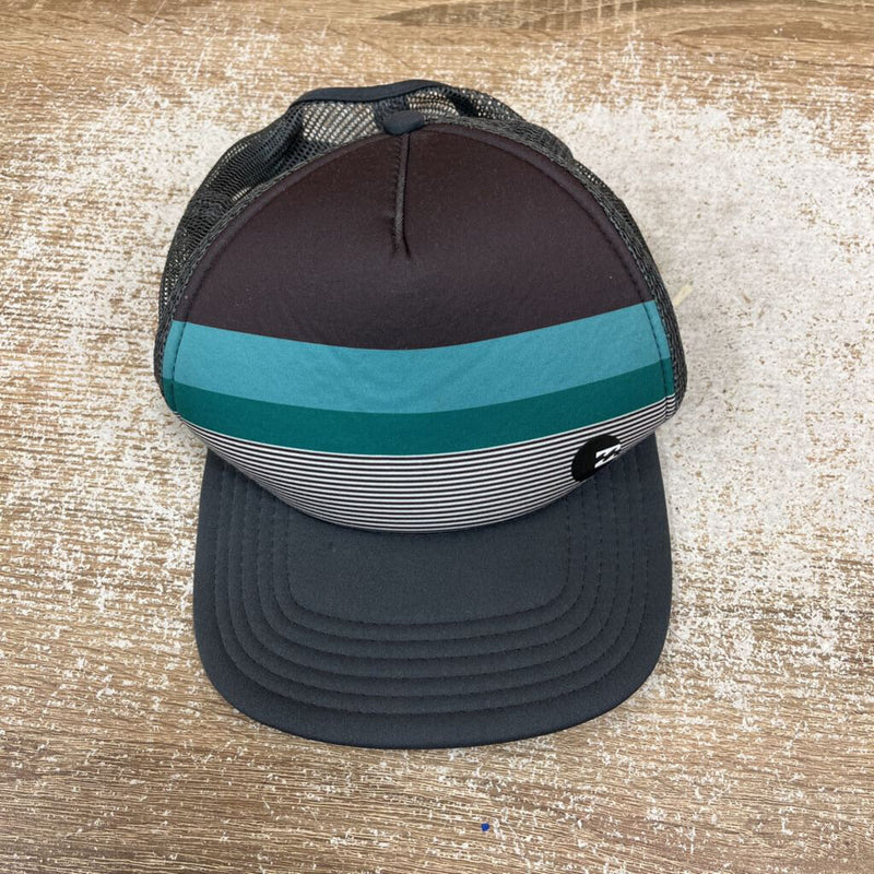 Billabong - Trucker Hat - MSRP $33: Grey/Green/White-unisex-