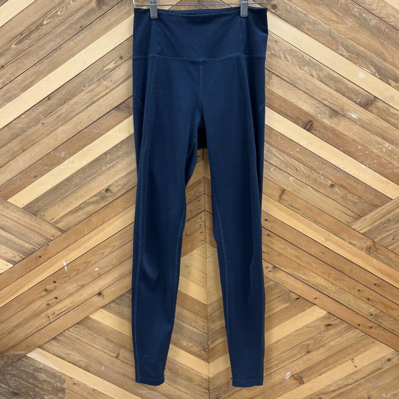 Girlfriend Collective - Womens Leggings - MRSP$110: Blue-women-SM