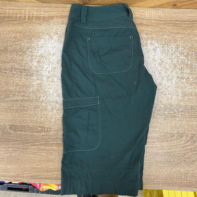 Arc'teryx - Women's Long Hiking Shorts - MSRP comp $140: Green-women-8