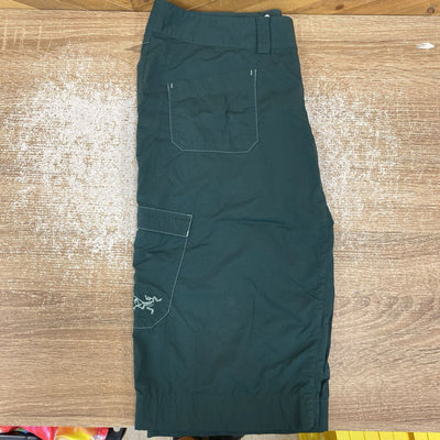 Arc'teryx - Women's Long Hiking Shorts - MSRP comp $140: Green-women-8