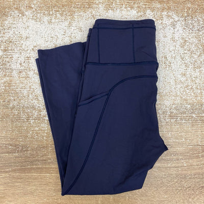 Lululemon - Women's Capri Leggings: Navy-women-4