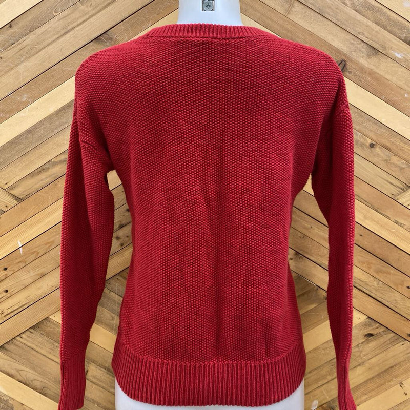 Gap - Knitted Sweater - MSRP $55: Red-children-XS