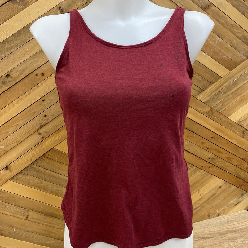 Adidas - Women Tank Top : Maroon and Red-women-XS