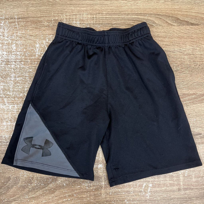 Under Armour - Kids Athletic Shorts - MSRP $25: Black-children-6