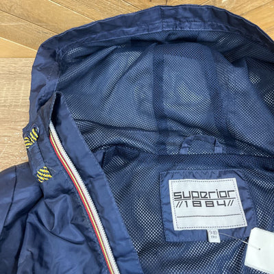 M&S - Kids Superior 1884 Windbreaker Jacket: Dark Blue -children-9-10