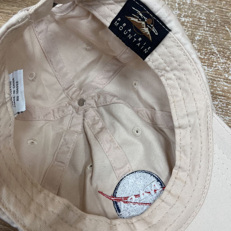 Prairie Mountain - NASA Hat: Light Brown-unisex-