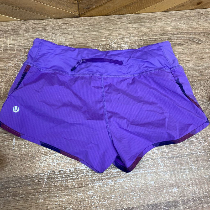 Lululemon - Women shorts : Purple-women-4