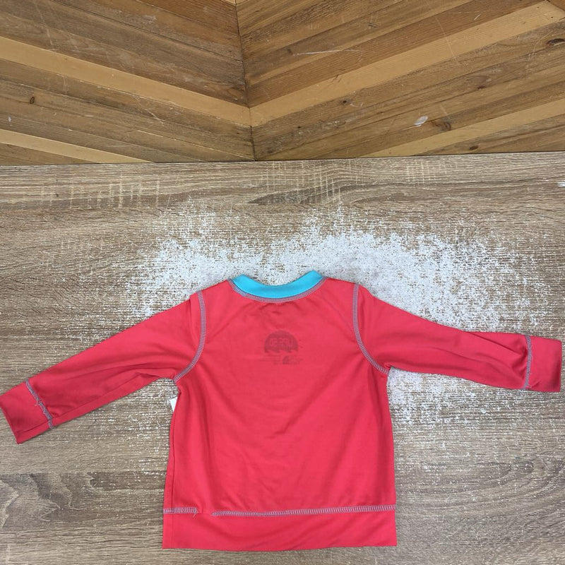 The North Face - Infant Swim Shirt - MSRP comp $45: Pink / Teal / Blue-infant-6-12 Months