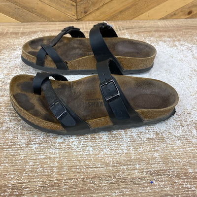 Birkenstock - Women's Sandals - MSRP $130: Brown / Black-women-W7