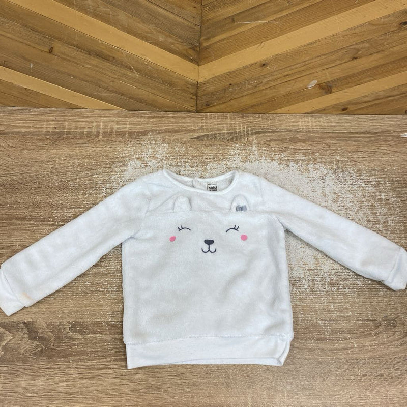 Child of Mine - Infant Pullover Fleece: White-infant-24 Months