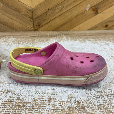 Crocs - Kids' Clogs - MSRP$50: Pink-children-10-11T