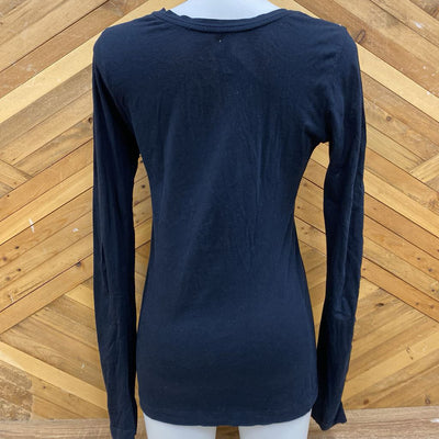 Mountain Equipment CO-OP - Women's L/S Top - MSRP$40: Black-women-SM