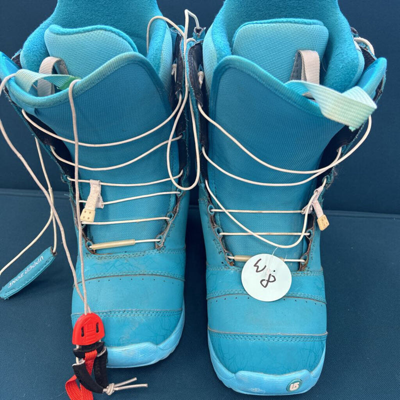 Burton- Imprint 1 snowboard boot- MSRP $260: Light Blue-women-W8