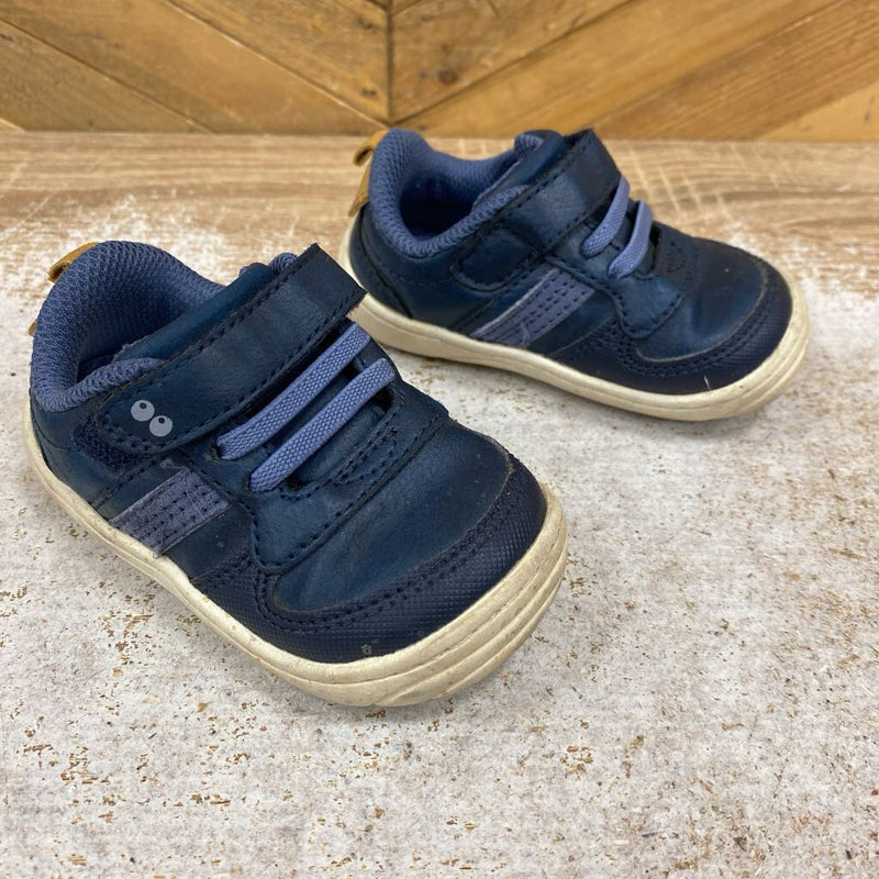 Surprize - Infant Shoes : Navy / White-infant-4 Months