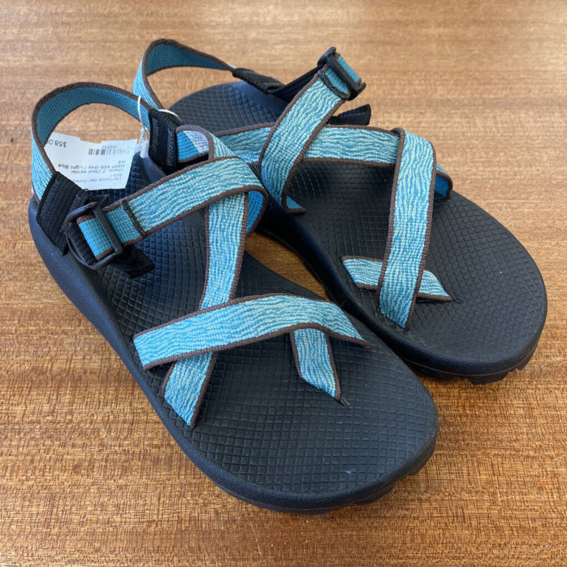 Chaco- Z Cloud sandal- MSRP $105: Grey / Light Blue-women-W8