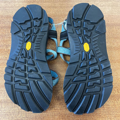 Chaco- Z Cloud sandal- MSRP $105: Grey / Light Blue-women-W8