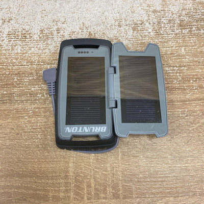 Brunton-Restore Portable Solar Power Supply - MSRP$120: Grey / Black--