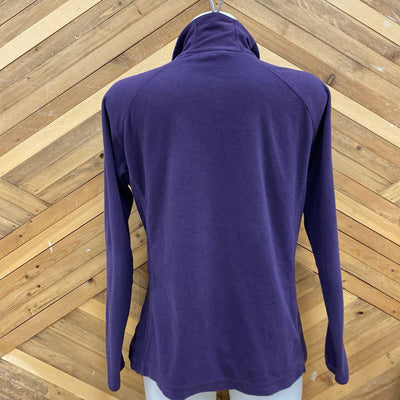 Columbia - Women's 1/4-Zip Fleece - MSRP $50: Purple-women-LG