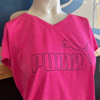 Puma - Women's Athletic T-Shirt - MSRP$35: Pink-women-LG