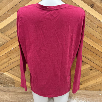 Eddie Bauer - Women's L/S T-Shirt - MSRP$38: Pink-women-XL