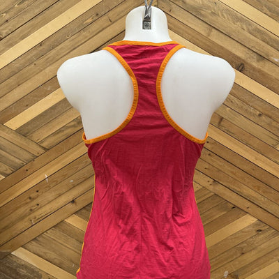 icebreaker - Women's Merino Tank Top - MSRP $85: Pink/Orange-women-LG