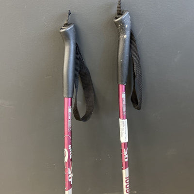 Rossignol - Cross Country Ski Poles - MSRP compared $60: Purple / Silver / Black--95cm