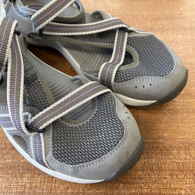 Teva - Women's Sandals - MSRP comp $135: Grey / Purple / White-women-W10