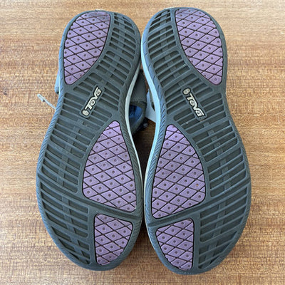 Teva - Women's Sandals - MSRP comp $135: Grey / Purple / White-women-W10