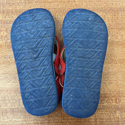 Reef - Kids' Surfboards Flip Flops - MSRP $40: Red / Blue / Yellow-children-11/12T