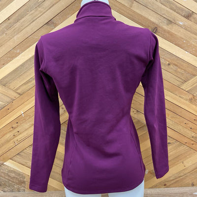 Arc'teryx - Women's 1/4-Zip Baselayer Top - MSRP comp $120: Purple-women-MD